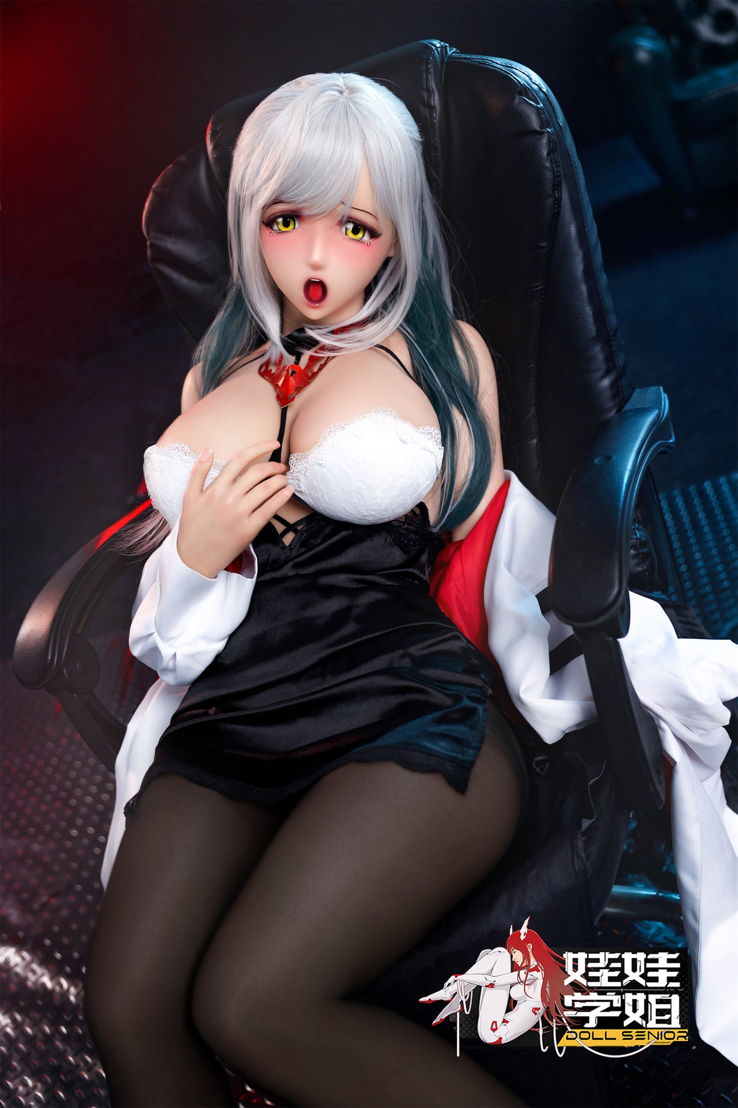 Doll Senior【Rayvenado】161 cm/5 ft 3 in E Cup Silicone  Customizable Sex Doll