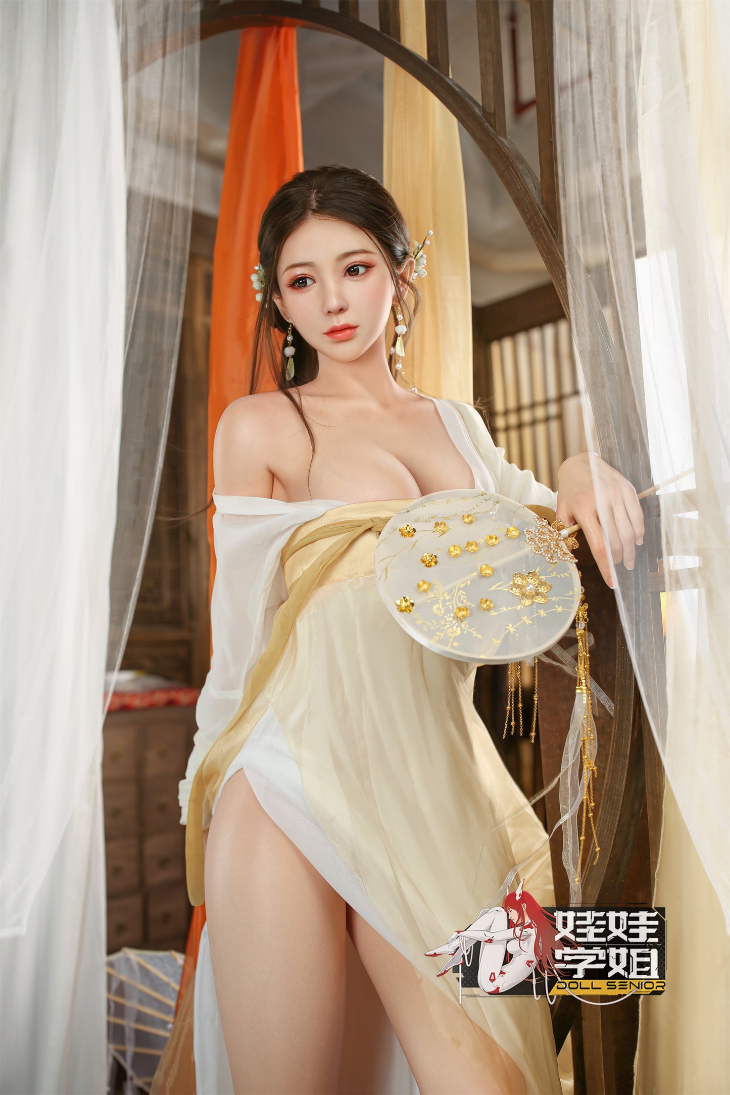 Doll Senior【BaiYi】168 cm/5 ft 6 in E Cup Silicone Customizable Sex Doll