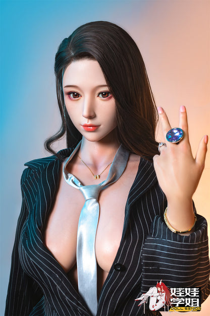 Doll Senior【Qingyu】168 cm/5 ft 6 in E Cup Silicone  Implanted Hair Customizable Sex Doll